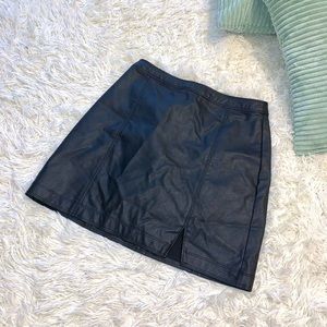 Abercrombie and Fitch leather skirt